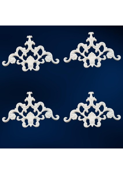 Boyanabilir Saray Tavan Motif 4 Adet 27 x 18 cm GBM - B23 - 4