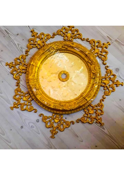 Boyanabilir Saray Tavan Motif 4 Adet 27 x 18 cm GBM - B23 - 4 indirimleri