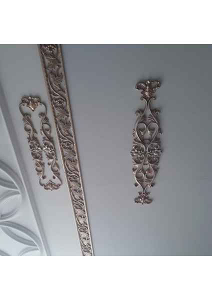 Boyanabilir Papatya Motif 4 Adet 10 x 65 cm GBM - B34 - 4