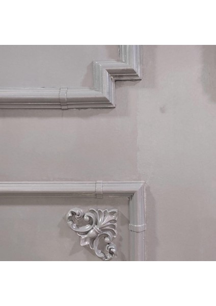 Boyanabilir Birbirine Geçmeli Duvar Çıtası 2,5 cm 2,5 x 100 Cm