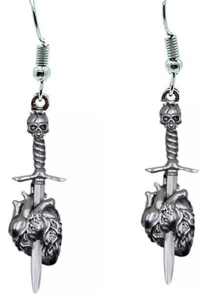 Gotik Kılıç Küpe