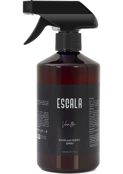 Escala Vanılla Oda ve Kumaş Kokusu Room And Fabrıc Spray 500 ml