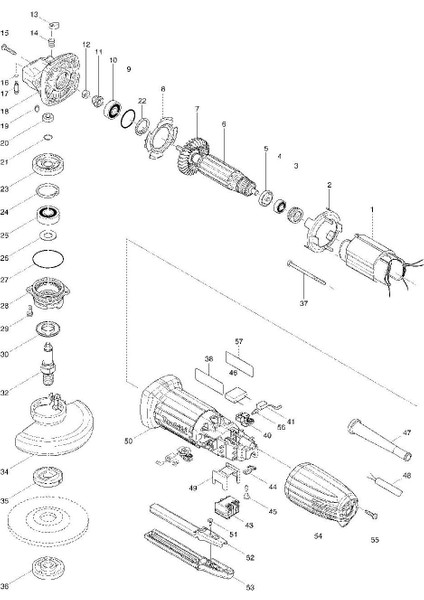 Için Endüvi Armature Rotor Yedek Parça Kodu 517649-4 ORJİNAL PARÇADIR fiyatları