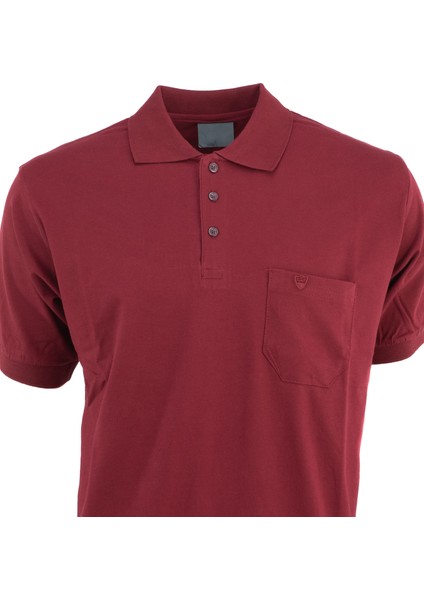 Erkek Polo Yaka Cepli Kısa Kollu Hilfiger Model Normal Kesim Pamuklu Lakos Kumaş Tişört