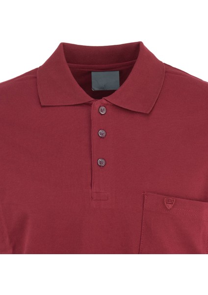 Erkek Polo Yaka Cepli Kısa Kollu Hilfiger Model Normal Kesim Pamuklu Lakos Kumaş Tişört