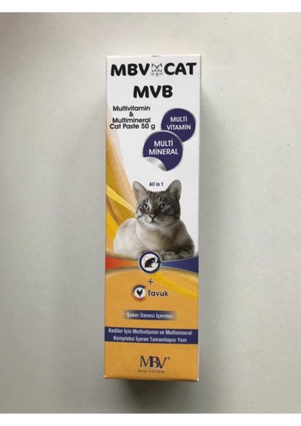 Cat Paste Kedi Vitamin Macunu Tüy Dökümü Önleyici 50 gr