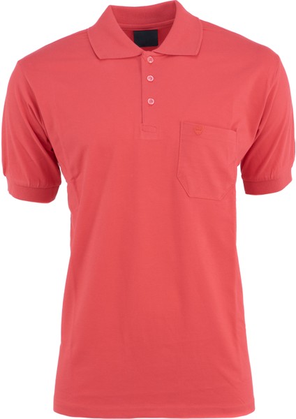 Erkek Polo Yaka Cepli Kısa Kollu Hilfiger Model Normal Kesim Pamuklu Lakos Kumaş Tişört