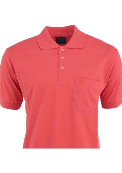 Erkek Polo Yaka Cepli Kısa Kollu Hilfiger Model Normal Kesim Pamuklu Lakos Kumaş Tişört