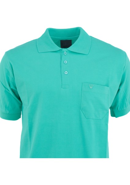 Erkek Polo Yaka Cepli Kısa Kollu Hilfiger Model Normal Kesim Pamuklu Lakos Kumaş Tişört