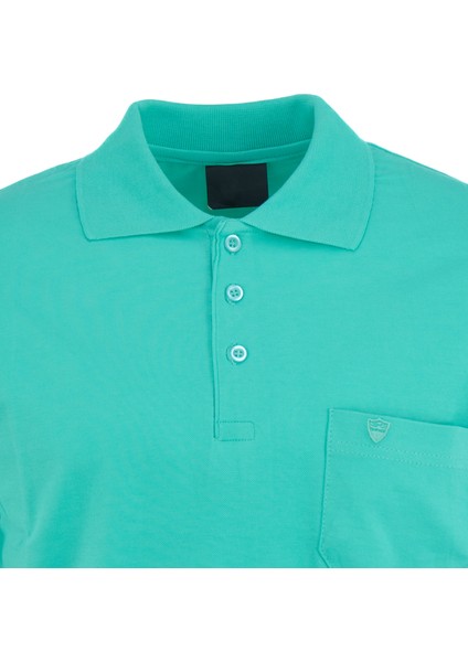 Erkek Polo Yaka Cepli Kısa Kollu Hilfiger Model Normal Kesim Pamuklu Lakos Kumaş Tişört