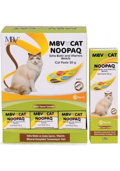 Noopaq Beauty Kedi Macunu 50 gr Extra Biotin ve Vitaminli