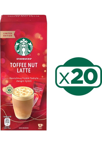Toffee Nut Latte 4'lü x 20 Adet