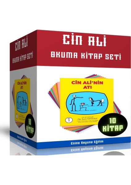 Cin Ali Okuma Kitap Seti (10 Kitaplık Seri)