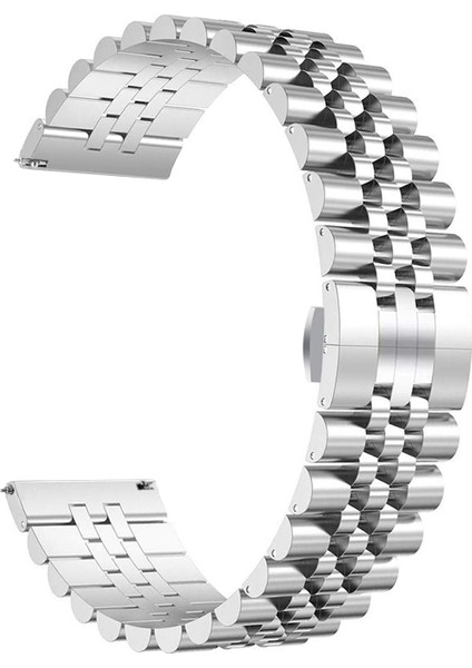 Huawei Watch Ultimate (22 Mm) Için Renkli Ayarlanabilir Metal (Krd-36) Kordon-Kayış