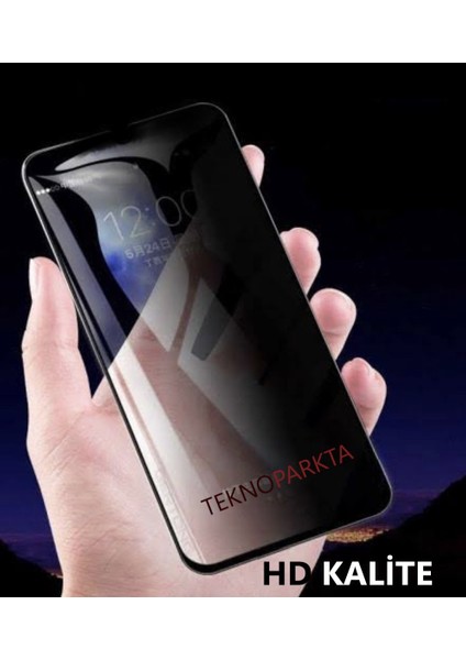 Xiaomi Redmi Note 12 Pro Max Hayalet Ekran Koruyucu Privacy Tam Kaplayan Kırılmaz Cam