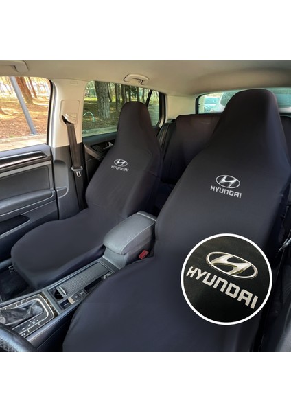 Hyundai Tucson Oto Koltuk Servis Kılıfı Siyah Likralı Esnek Tüm Araç Modellerine Uygun Universal