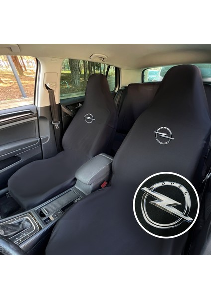Opel Insignia Oto Koltuk Servis Kılıfı Siyah Likralı Esnek Tüm Araç Modellerine Uygun Universal