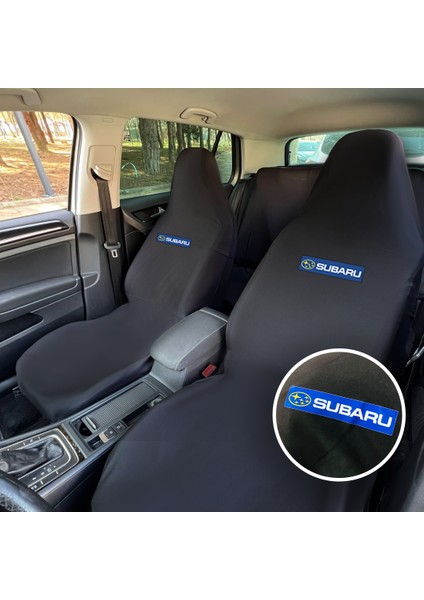 Subaru Crosstrek Oto Koltuk Servis Kılıfı Siyah Likralı Esnek Tüm Araç Modellerine Uygun Universal
