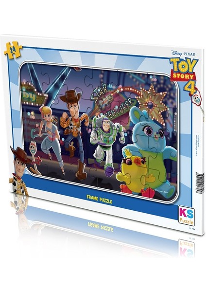 Toy Story (Oyuncak Hikayesi Lisanslı Çocuk Puzzle Yapboz 24 Parça