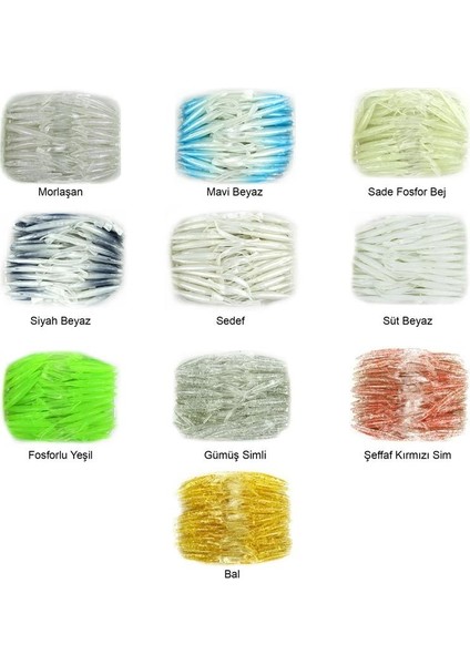 Sasi Yuvarlak Silikon 8.5 cm Silikon Yem fiyatları