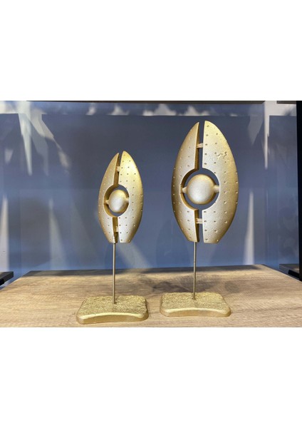 Atif 2 Li Göz Biblo - Gold