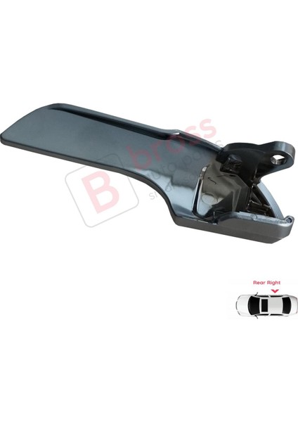 Alfa Romeo Giulietta 940 Için Iç Kapı Açma Kolu Arka Sağ 156092156 Mat 7699598478196
