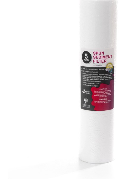 5 Mikron Sediment Spun Filtre 50 Adet