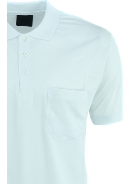 Erkek Polo Yaka Cepli Kısa Kollu Hilfiger Model Normal Kesim Pamuklu Lakos Kumaş Tişört