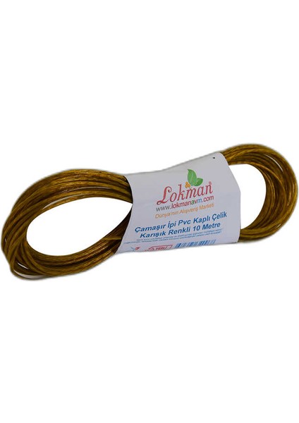Çamaşır Ipi Pvc Kaplı Çelik Karışık Renkli 10 Metre 1 Adet fiyatları