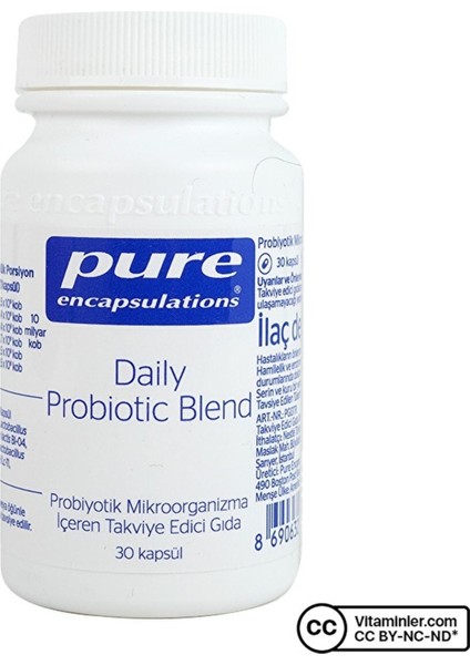 Daily Probiotic Blend 30 Kapsül