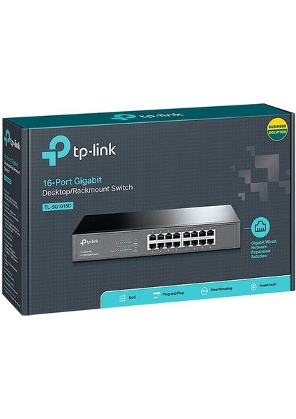 TL-SG1016D 16 Port 10/100/1000 Mbps Gıgabıt Swıtch