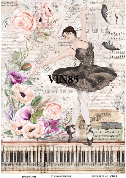 Pirinç Dekopaj Kağıdı VIN85