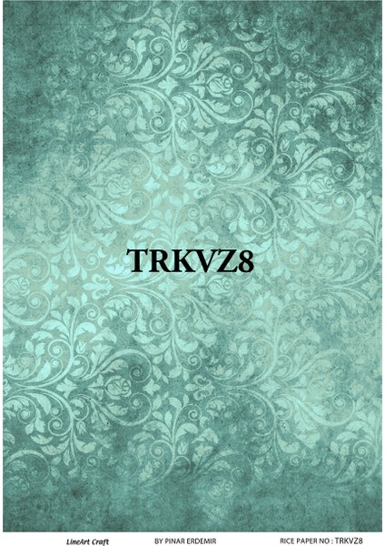 Pirinç Dekopaj Kağıdı Trkvz8