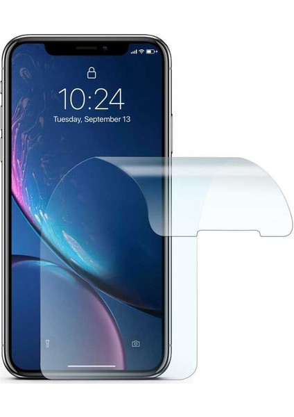 Huawei Honor 8x Ekran Koruyucu Esnek Nano Kırılmaz Cam (Blue)