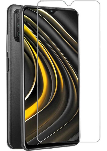 Xiaomi Redmi 9t Ekran Koruyucu Esnek Nano Kırılmaz Cam (Blue)