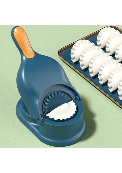 Pratik Hamur Açıcı Kapatıcı 2 Si 1 Arada Mantı Börek Poğaca Hamur Açma Kapatma Aparatı Lacivert Renk fiyatları