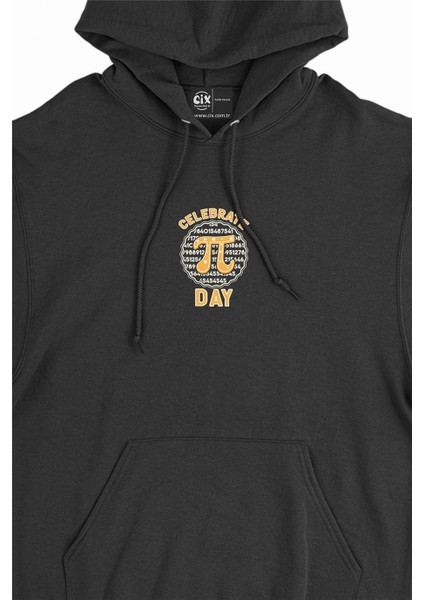 14 Mart Pi Günü Minimal Kapşonlu Sweatshirt Hoodie fiyatları