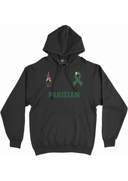 Paris 2024 Yaz Olimpiyatları Pakistan Kapşonlu Sweatshirt Hoodie