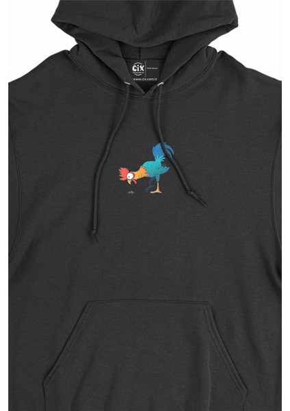 Aç Tavuk Minimal Kapşonlu Sweatshirt Hoodie fiyatları