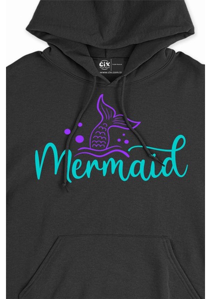 Mermaid Kapşonlu Sweatshirt Hoodie fiyatları