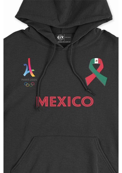 Paris 2024 Yaz Olimpiyatları Meksika Kapşonlu Sweatshirt Hoodie fiyatları