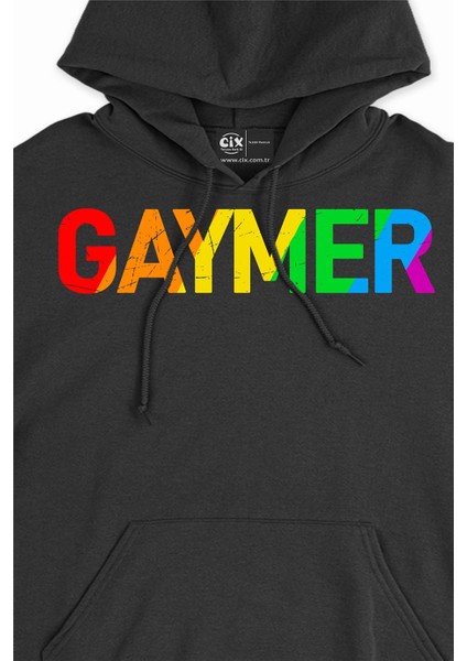 Renkli Gaymer Kapşonlu Sweatshirt Hoodie fiyatları