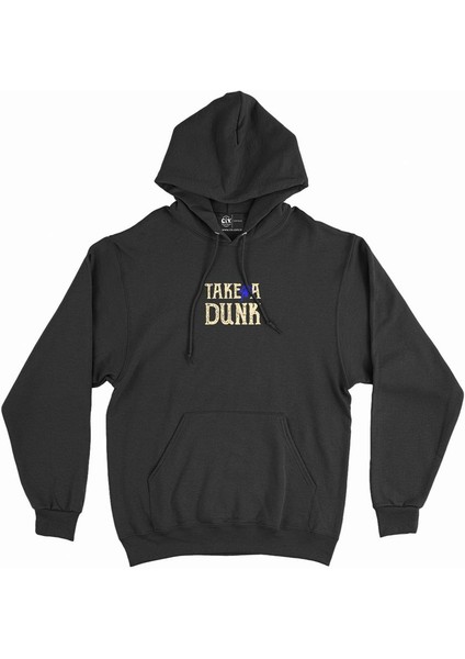 Take A Dunk Basket Minimal Kapşonlu Sweatshirt Hoodie