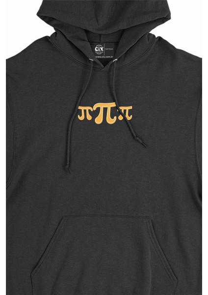 Pi Pi Pi Day Minimal Kapşonlu Sweatshirt Hoodie