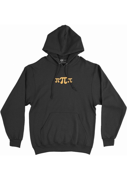 Pi Pi Pi Day Minimal Kapşonlu Sweatshirt Hoodie