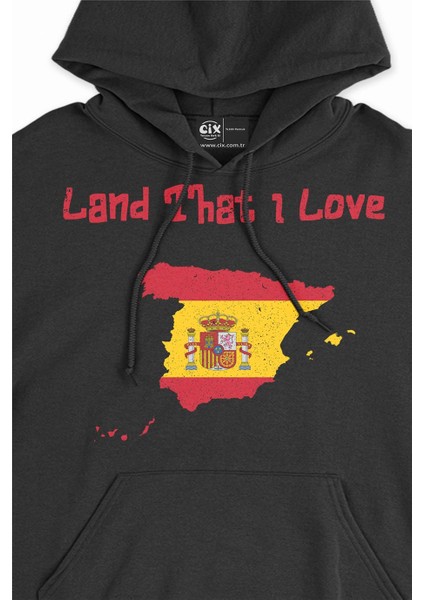 Land That I Love Ispanya Kapşonlu Sweatshirt Hoodie fiyatları