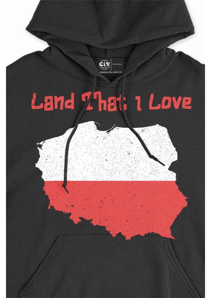 Land That I Love Polonya Kapşonlu Sweatshirt Hoodie fiyatları