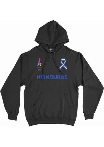 Paris 2024 Yaz Olimpiyatları Honduras Kapşonlu Sweatshirt Hoodie