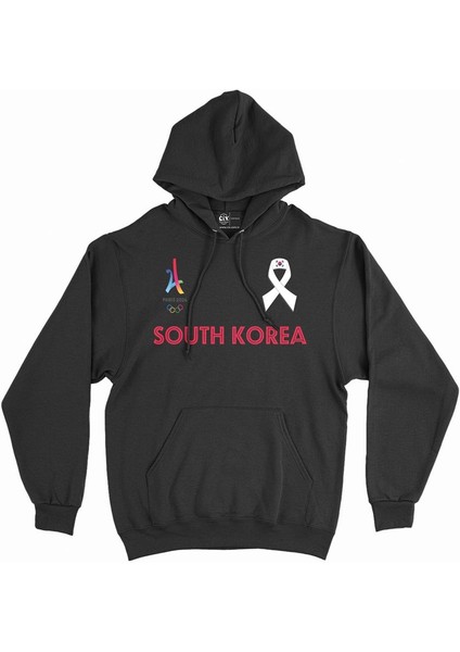 Paris 2024 Yaz Olimpiyatları Güney Kore Kapşonlu Sweatshirt Hoodie