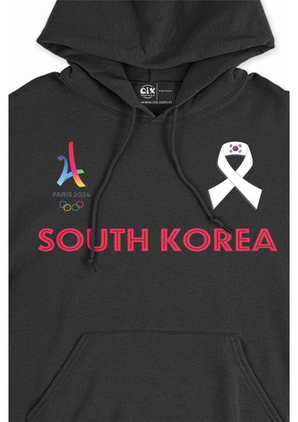 Paris 2024 Yaz Olimpiyatları Güney Kore Kapşonlu Sweatshirt Hoodie fiyatları
